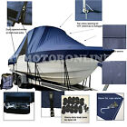 Glasstream 280 ZX Center Console T-Top Hard-Top Fishing Boat Cover Navy