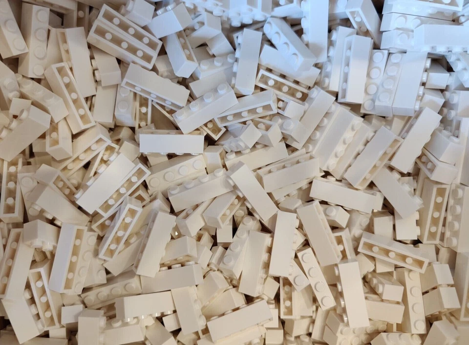 Lego 1x4 Stein - 3010 -  weiß  - white -  Basic / Classic / Standard - Bild 1 von 1