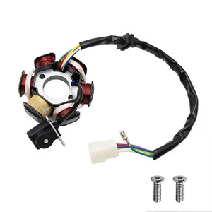 6 Coils Stator Magneto ATV Magneto Stator Plate 50cc 70cc 90cc 110cc 125cc - Foto 1 di 9