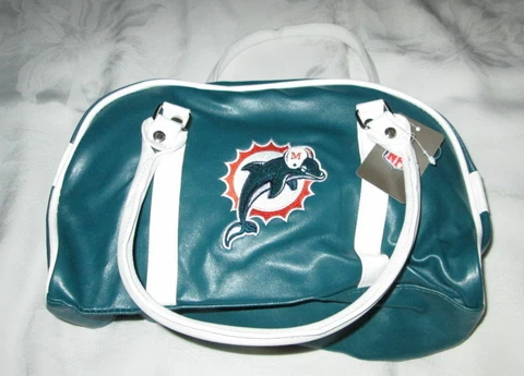 MIAMI DOLPHINS Embroidered Logo Fastlane Purse #03 - NEW Cover
