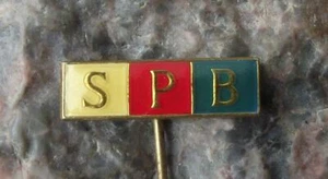 Vintage SPB Union of Anti-Fascist Fighters Slovakia Liberation Freedom Pin Badge - Picture 1 of 2