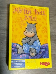 HABA Ab Ins Bett, Nils, Bertie At Bedtime Board Game - Picture 1 of 3