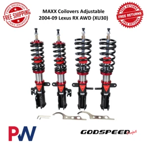 Godspeed Project Maxx Coilover Damper Kit Adjustable For 2004-2009 Lexus RX AWD - Picture 1 of 10