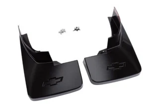 GM Splash Guard Kit 22902401 Rear Mud Flaps Genuine OEM 2014-2019 Silverado 1500 - Picture 1 of 14