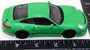 Welly Porsche 911 (997) GT3 RS 1:34-39 Vehicle Diecast Sports Car Green - Picture 1 of 7
