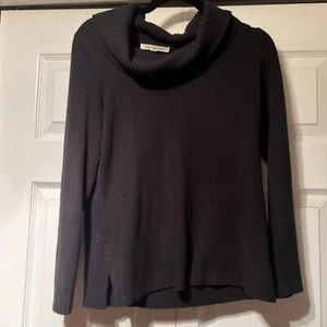Mercer Street Studio Black Turtle Neck Sweater Small UGC - Picture 1 of 6