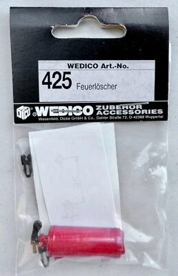 Wedico Accessory #425 Fire Extinguisher (Also used for Tamiya Trucks) - Image 1 of 2