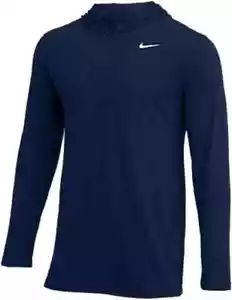 Nike Dri-FIT Langarm Hoodie T-Shirt blau CJ1696-419 Herren Größe Small neu mit Etikett " - Bild 1 von 19