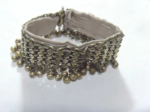 1800s rare antique nomadic tribal woman's heavy 4.5 oz anklet gypsy bells 52517 - Picture 1 of 3