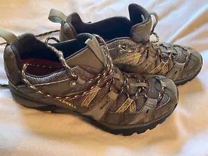 Merrell Womens Hiking Shoes Brindle Choprock Performance Sz 7.5 - Picture 1 of 9