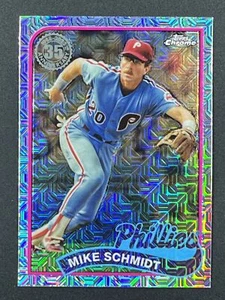 Paquete de plata MIKE SCHMIDT 2024 Topps Serie 1 #T89C-97 cromo filis corte - Imagen 1 de 2