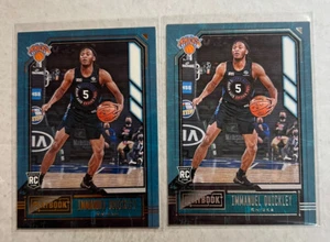 2020-21 Chronicles Playbook Immanuel Quickley R/C (2 Karten) - Bild 1 von 2