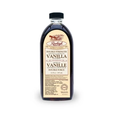 Sabor a vainilla Rawleigh doble fuerza: 12 fl oz / 355 ml - Paquete de 1 Foto 1 de 4