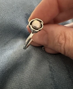Original Pandora Ring Silber My Wish Grau Perlen 190607GP Größe 60 - Bild 1 von 7