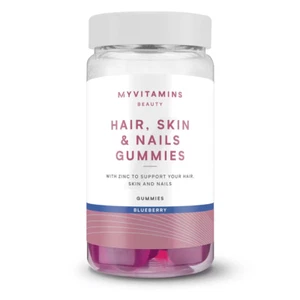 Gomitas para cabello, piel y uñas Myvitamins | Zinc y biotina | Sabor arándano x60 - Imagen 1 de 3