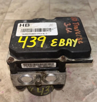 Unidad de sistema de frenos antibloqueo bomba ABS ACADIA 2009-2011 ENCLAVE TRAVERSE 08-11 FABRICANTE DE EQUIPOS ORIGINALES Foto 1 de 4