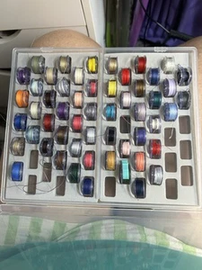 PFAFF Plastic Bobbins Lot Of 54 Pfaff Creative Vision bobbins - Picture 1 of 2