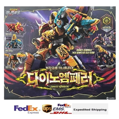 Miniforce Dinoid Warrior DINO EMPEROR Ultimate 5-Integration Dinosaur Robot toy - Image 1 of 4