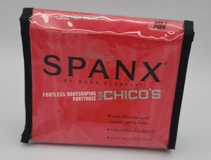 Pantimedias Spanx Footless Body Shaping Med Control Talla C Nude Chico's - Imagen 1 de 9