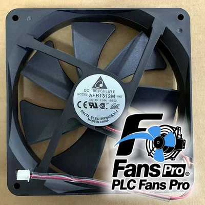 1PCS Brand New Delta Fan AFB1312M DC 12V 0.38A  2-Pin 135*135*25MM Cooling Fan - Image 1 of 3