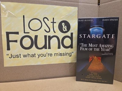 New Factory Sealed VHS Movie Stargate Kurt Russell James Spader 60190 PG-13 - Image 1 of 4