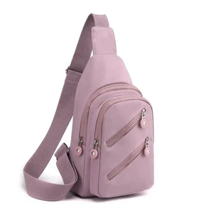 Travel Shoulder Bag Large Capacity Chest Waist Pack Sling Chest Bag Fanny Pack - Picture 1 of 16