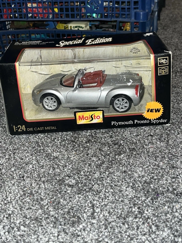 Maisto special edition Plymouth Pronto Spyder 1998 1:24 Mint In Box - Image 1 of 3