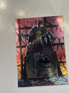 1995 Skybox DC Batman Master Series Chromium card #1 Batman Dave Dorman - Bild 1 von 4