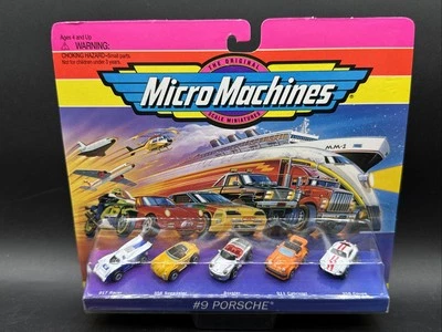 1993 Micro Machines Posche #9 RACER SPEEDSTER BOXSTER CBRIOLET COUPE - Image 1 of 4