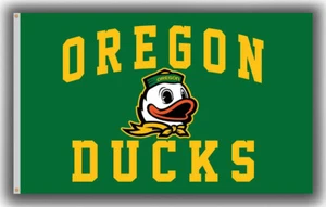 Bandiera ricordo squadra calcio Oregon 90x150cm 3x5ft anatre memorabile buon banner - Foto 1 di 6