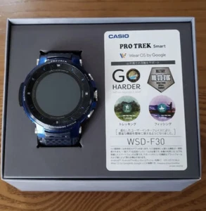 Casio WSD-F30-BU PRO TREK Smartwatch From Japan - Picture 1 of 7