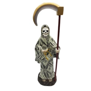 Estatua de 9' pulgadas de Money Santa Muerte - Imagen 1 de 5