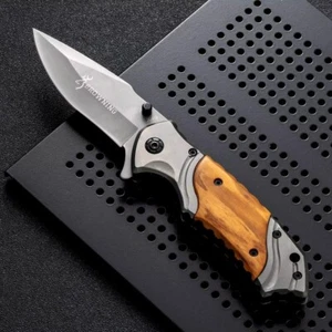 Couteau Pliant Browning X49 Camping Outdoor Survie Chasse Bricolage Cuisine - Imagen 1 de 5