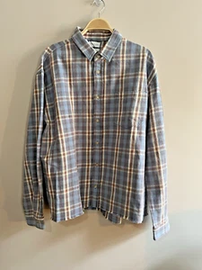 Camicia oversize a quadri John Elliott Hemi Weston 4/XL nuova con etichetta - Foto 1 di 9