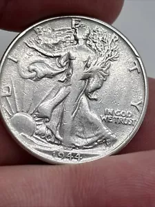 1944-D 50C Walking Liberty Half Dollar - Bild 1 von 3