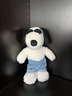 Snoopy Joe Genial Peluche 10 pulgadas Usar Pantalones Cortos Gafas de Sol Tonos Juguete de Peluche Sin Etiquetas Foto 1 de 4