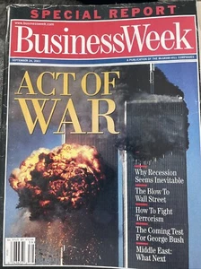 Business Week Magazine 911 Special Report Act Of War September 24 2001 - Picture 1 of 1