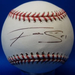 MLB Holo Franklin Gutierrez Autographed Signed AUTO MLB Allan H. Selig Baseball - Picture 1 of 7