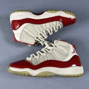 Nike Air Jordan 11 Retro Cherry Red GS Größe 7Y Basketball Sneaker 378038-116 - Bild 1 von 6