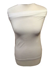 Ladies ATMOSPHERE White Boobtube Added Stretch U.K. 10. T6733 - Picture 1 of 5