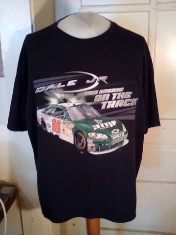 Nascar, Dale Earnhardt, Jr. Black T-shirt #88.  New Energy on the Track. XXL Cover