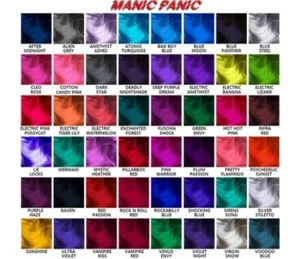 Manic Panic Classic Hair Dye Vegan Semi Permanent Select Colour 118ml - Picture 1 of 36