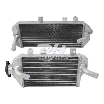 Radiador de aluminio Fit Kawasaki KX450F KX 450 F KXF450 4T 2016 2017 2018 actualización L+R Foto 1 de 4