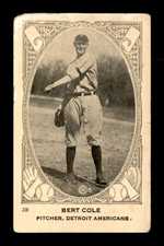 1922 Neilson Chocolates V61 #28 Bert Cole Type 1 G/VG X2746983