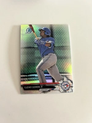 Vladimir Guerrero Jr. 2017 Bowman cromo draft refractor rc #BDC-150 BLUE JAYS Foto 1 de 2