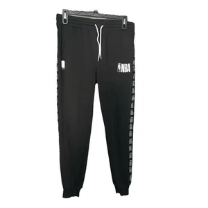 NBA Boys Sweatpants Pants blac Jogger Basketball, Size XL (18-20) Pre-Owned - Picture 1 of 5