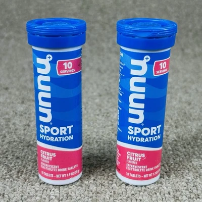 Nuun Sports Tabletas de Hidratación Paquete de 2 Cítricos 20 Tabs Total Ex 8/2026 Foto 1 de 4