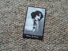 Cigarette card Hill's Tobacco Mdlle De Rille.