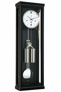 Hermle -Schwarz 86cm- 70993-740351 Pendelwanduhr Regulator - Bild 1 von 1