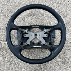 2001-2004 Dodge Dakota Durango Steering Wheel OEM Black 2001-2004 Cruise Control - Picture 1 of 6